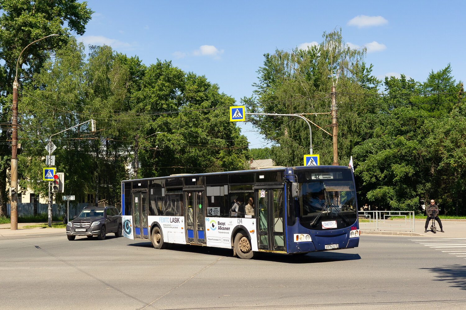 Вологодская область, ВМЗ-4252 "Олимп" № 134
