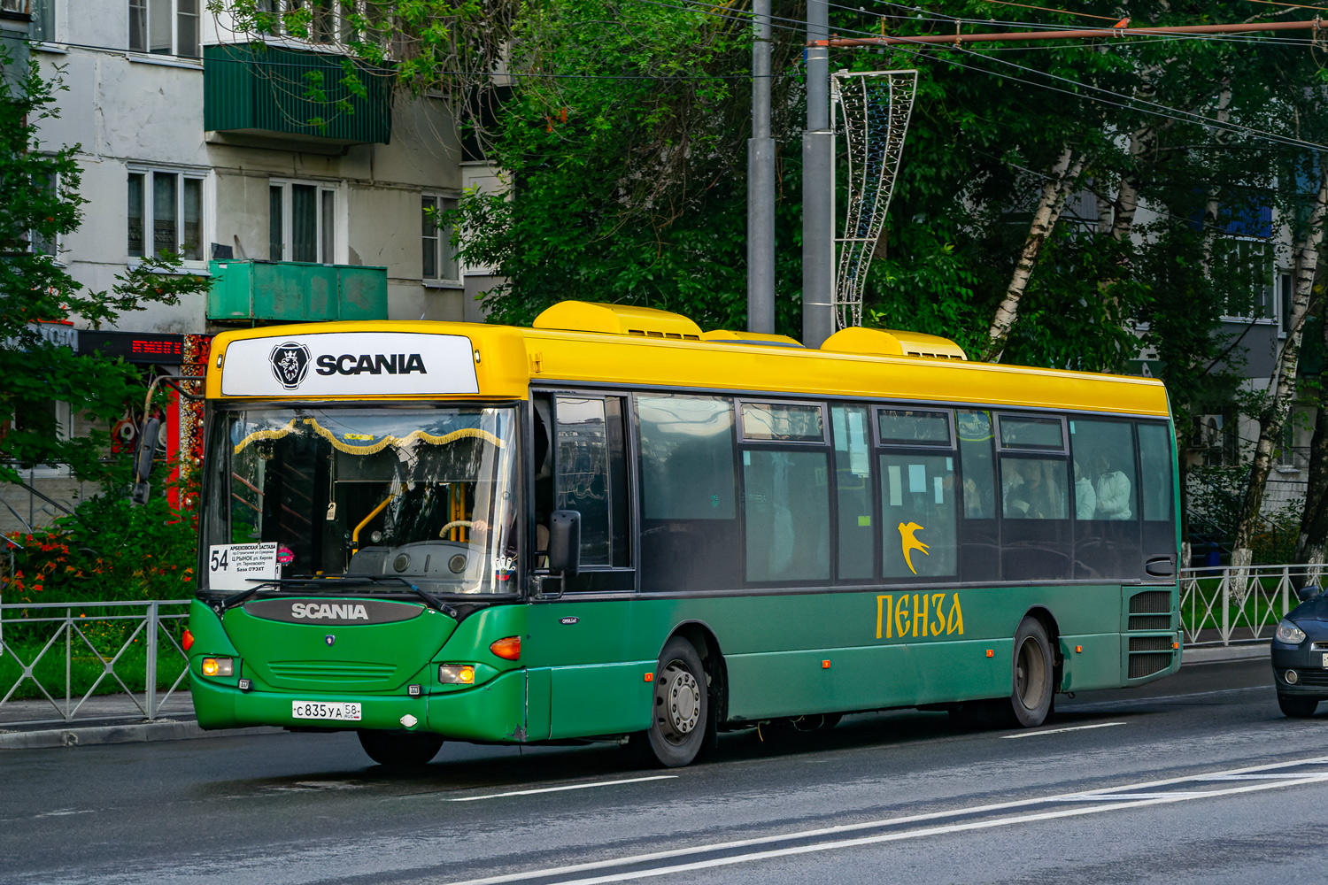 Penza region, Scania OmniLink I (Scania-St.Petersburg) # С 835 УА 58