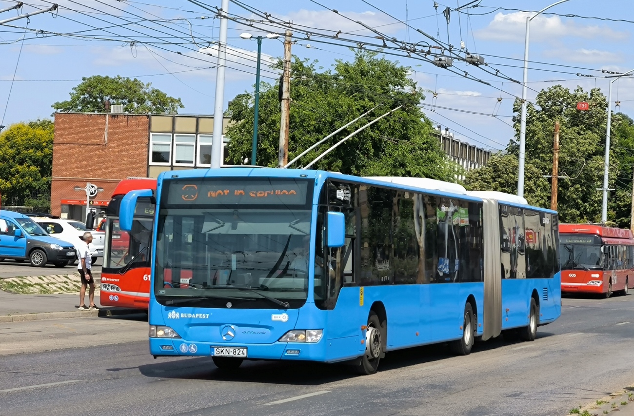 Hungary, Mercedes-Benz O530G Citaro facelift G # SKN-824