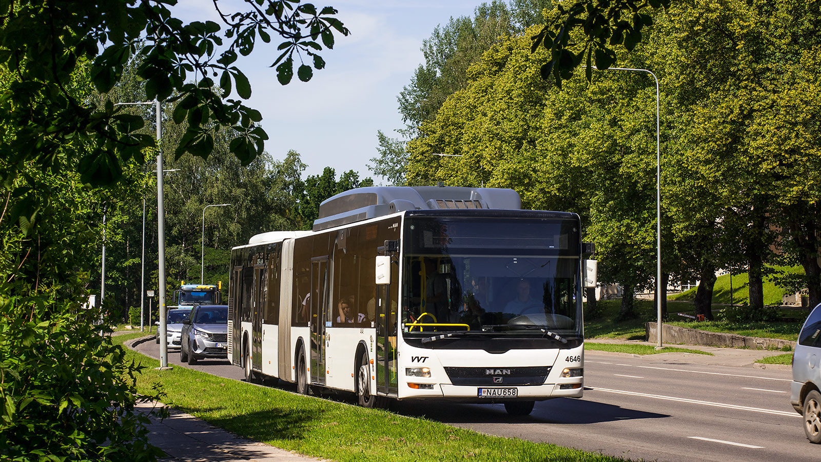 Литва, MAN A23 Lion's City G NG273 LPG № 4646