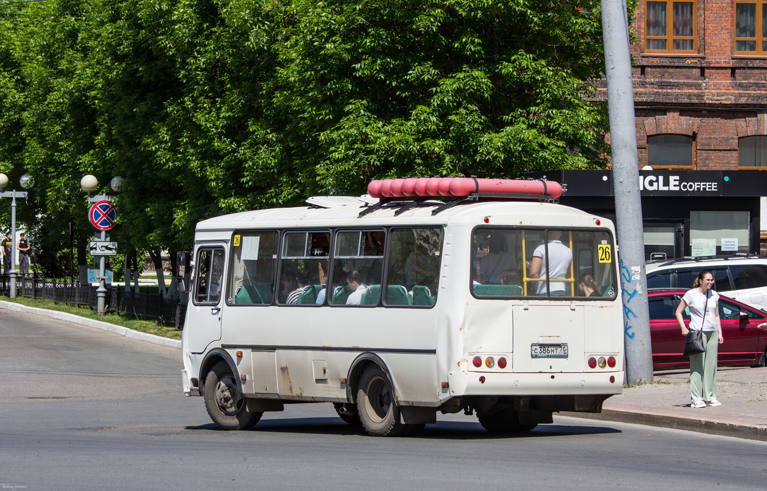 Томская область, ПАЗ-32054 № С 386 НТ 70