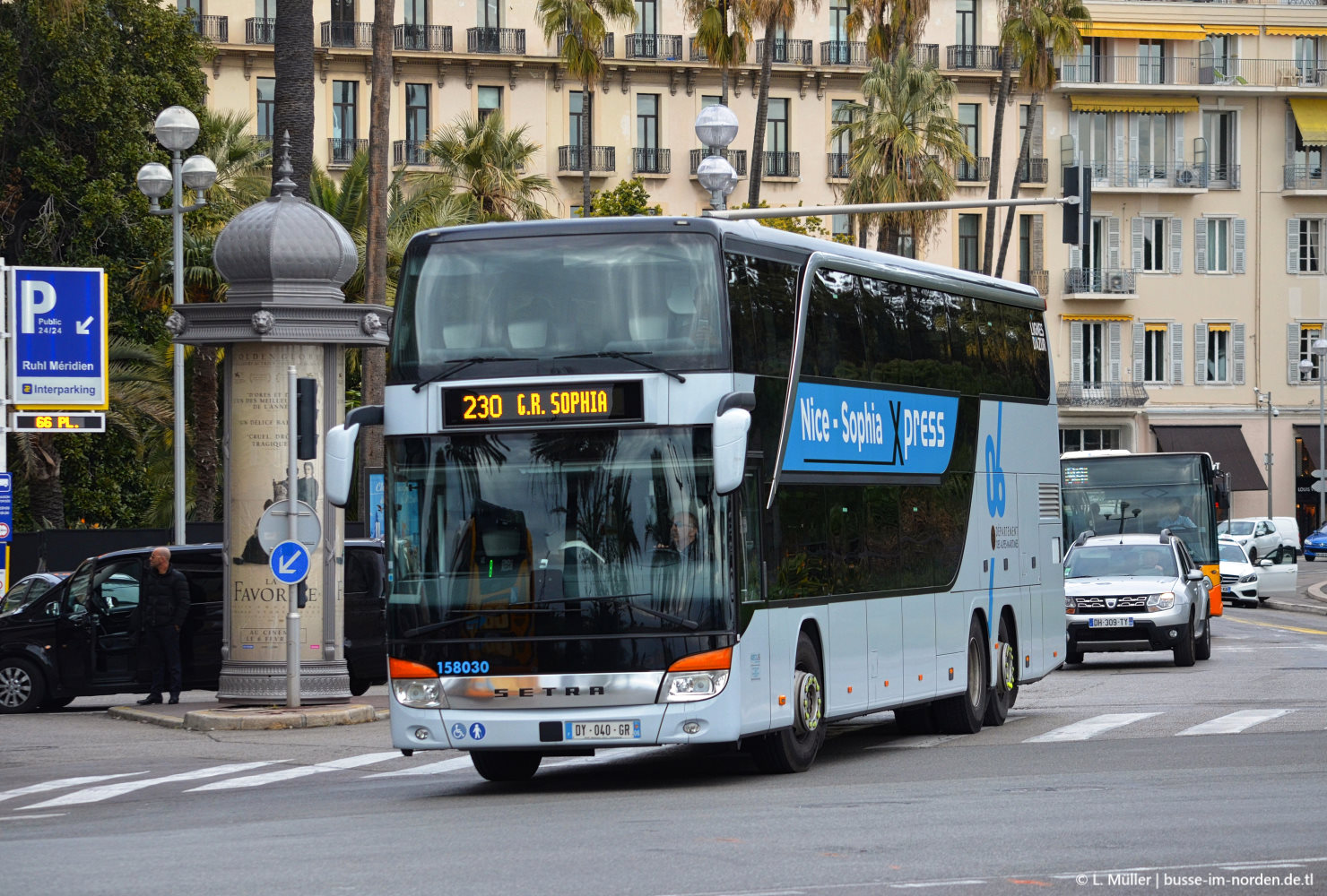 Франция, Setra S431DT № 158030