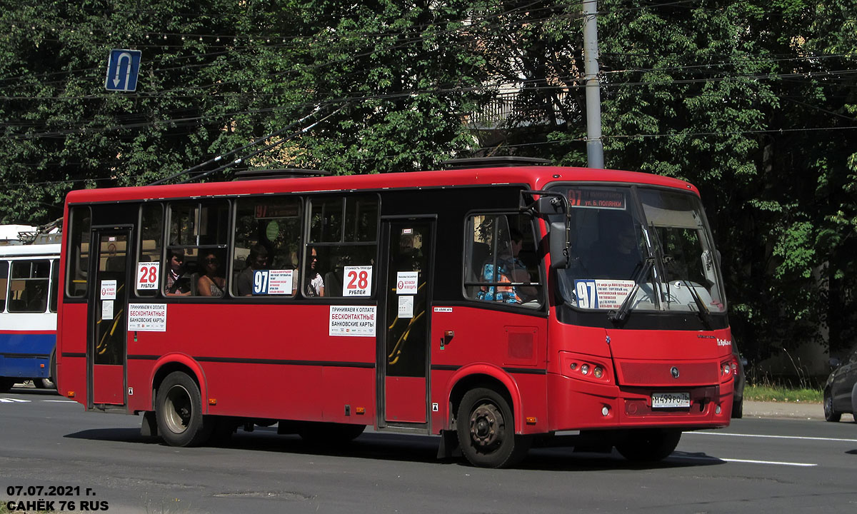 Ярославская область, ПАЗ-320412-04 "Вектор" № М 499 РО 76