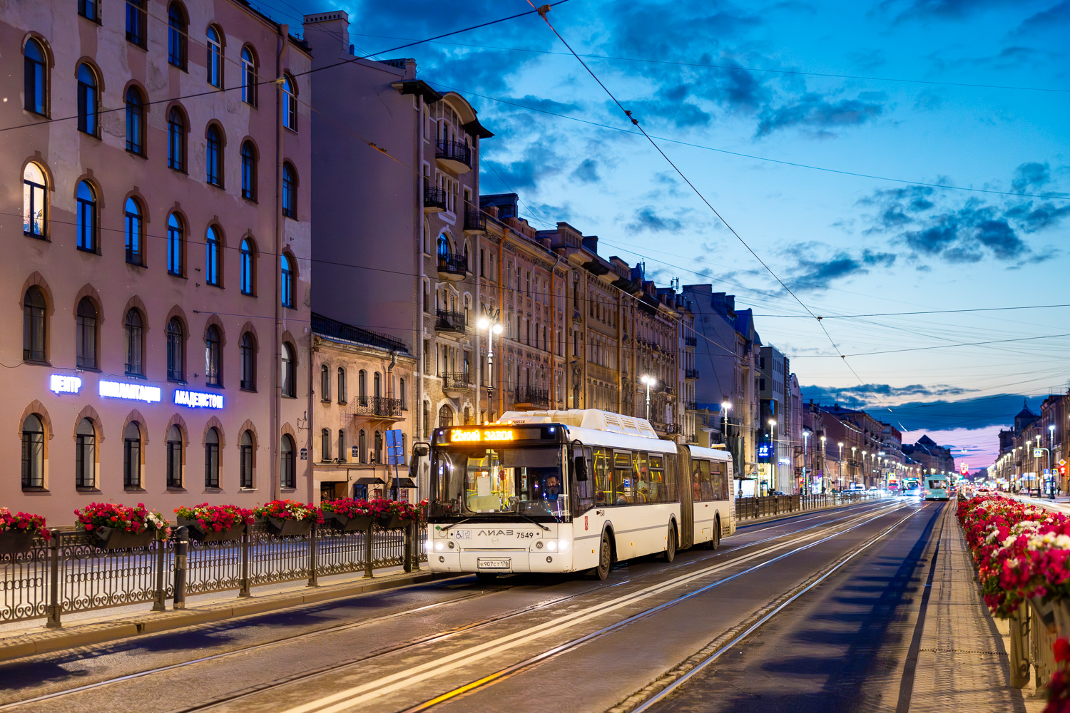 Saint Petersburg, LiAZ-6213.71 # 7549