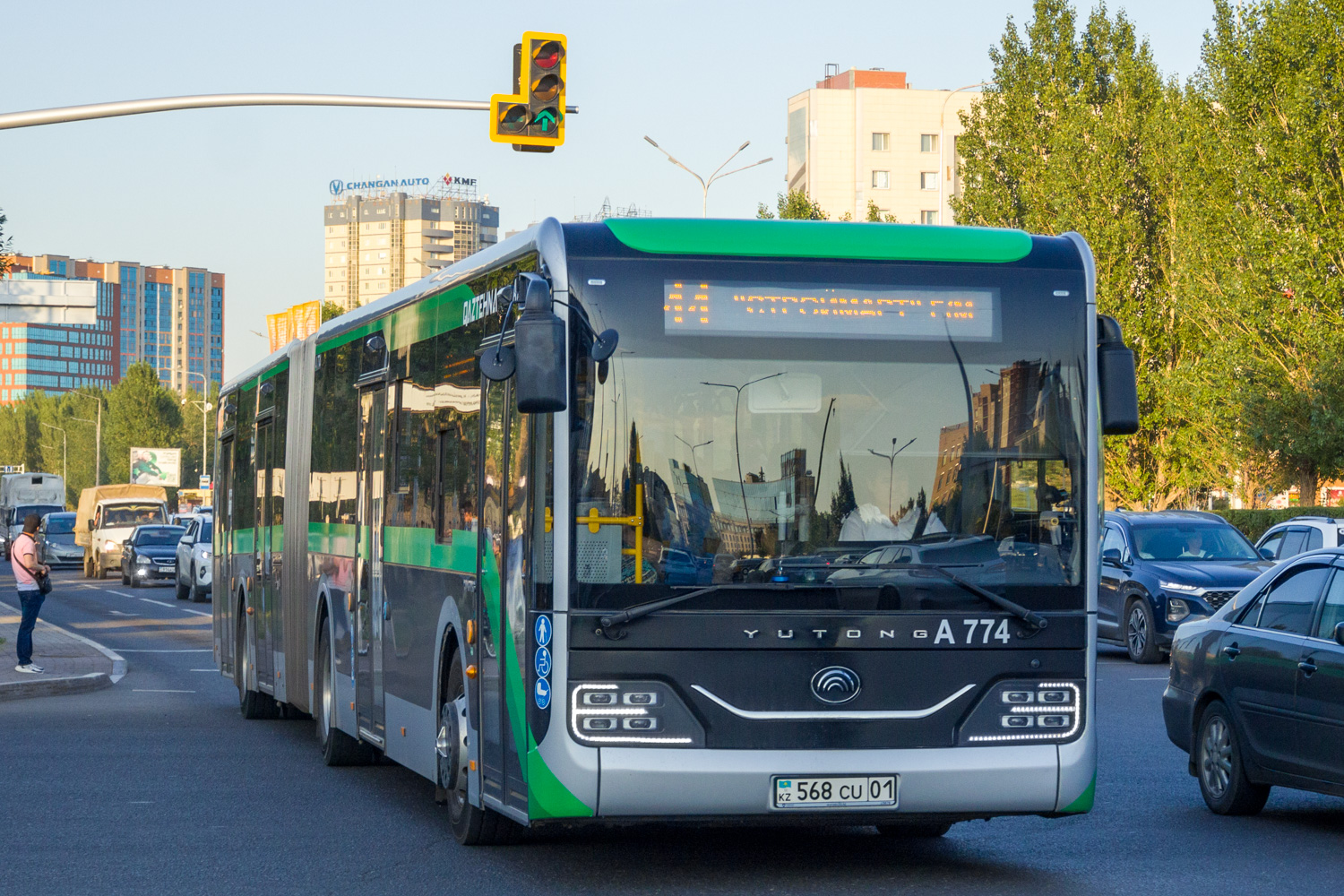 Астана, Yutong ZK6180HG (QazTehna) № A774