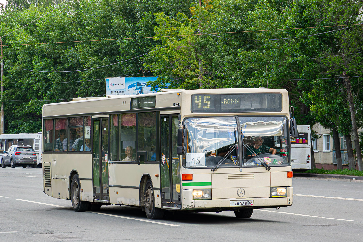 Пензенская область, Mercedes-Benz O405N2 № Т 784 АВ 58