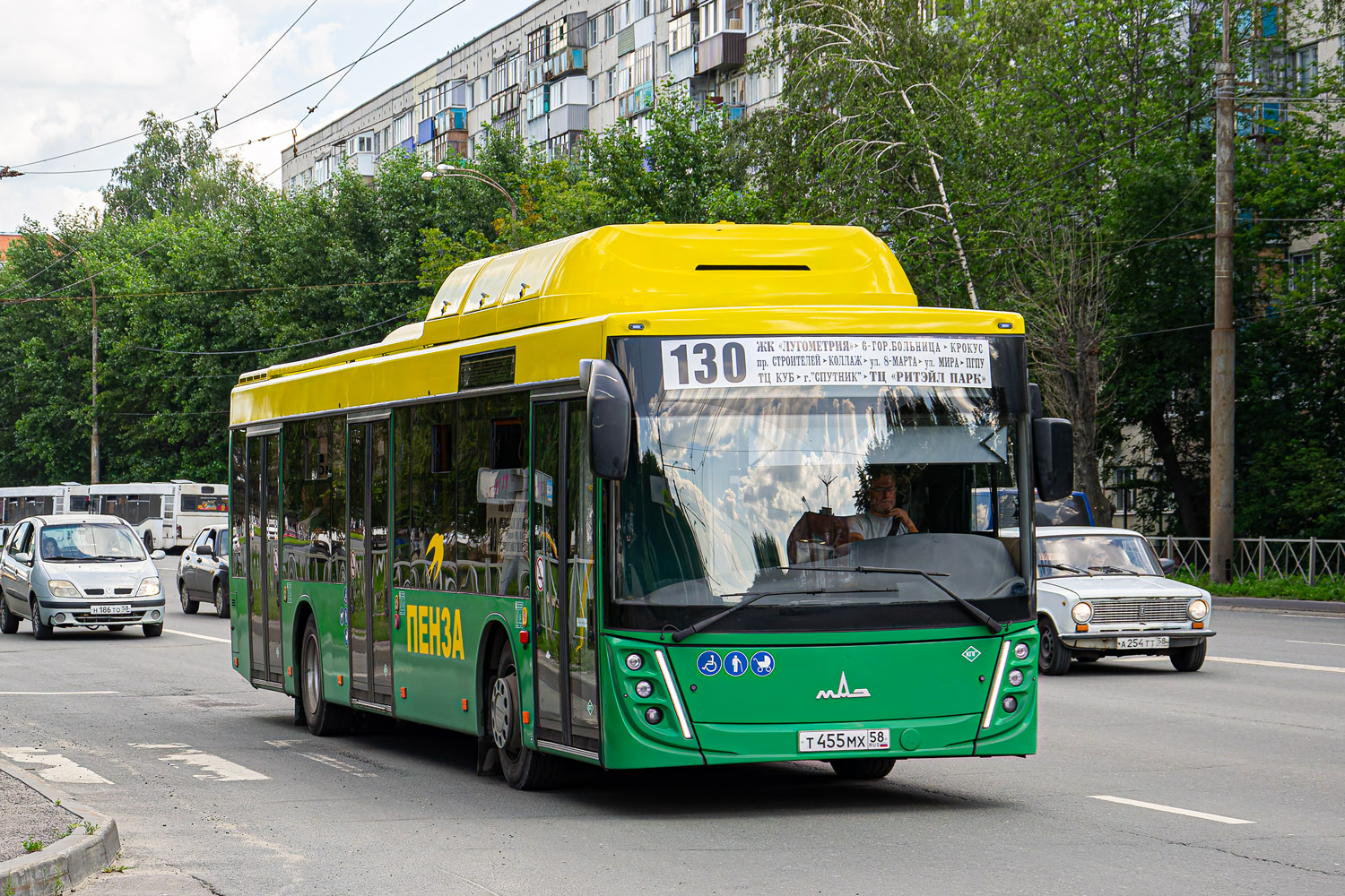 Пензенская область, МАЗ-203.948 № Т 455 МХ 58