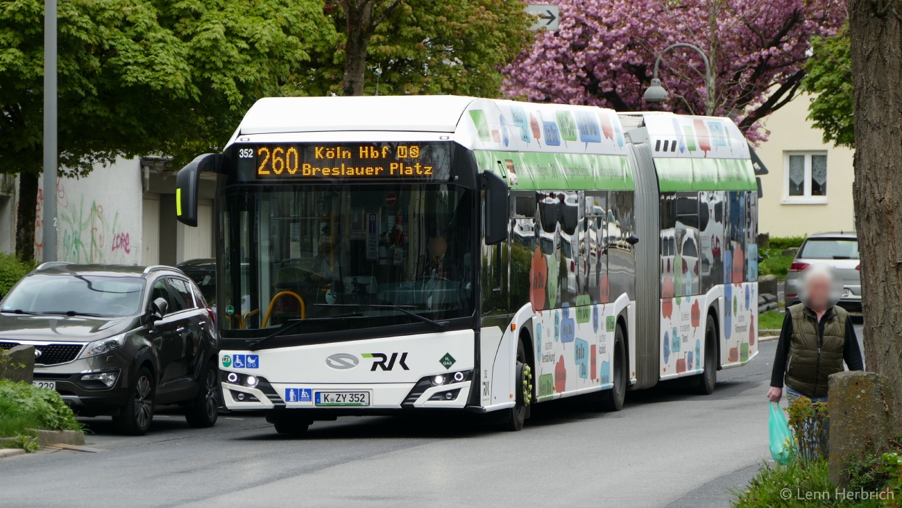 North Rhine-Westphalia, Solaris Urbino IV 18 hydrogen Nr 352