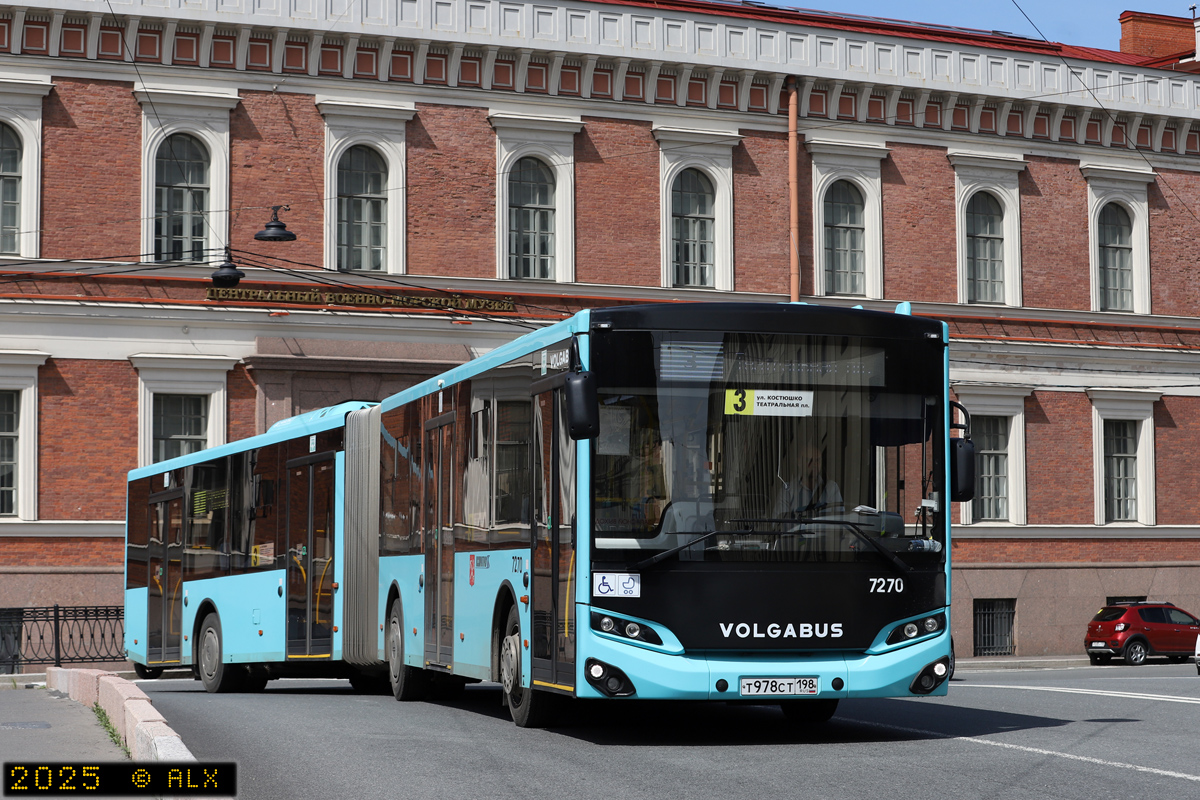 Санкт-Петербург, Volgabus-6271.02 № 7270