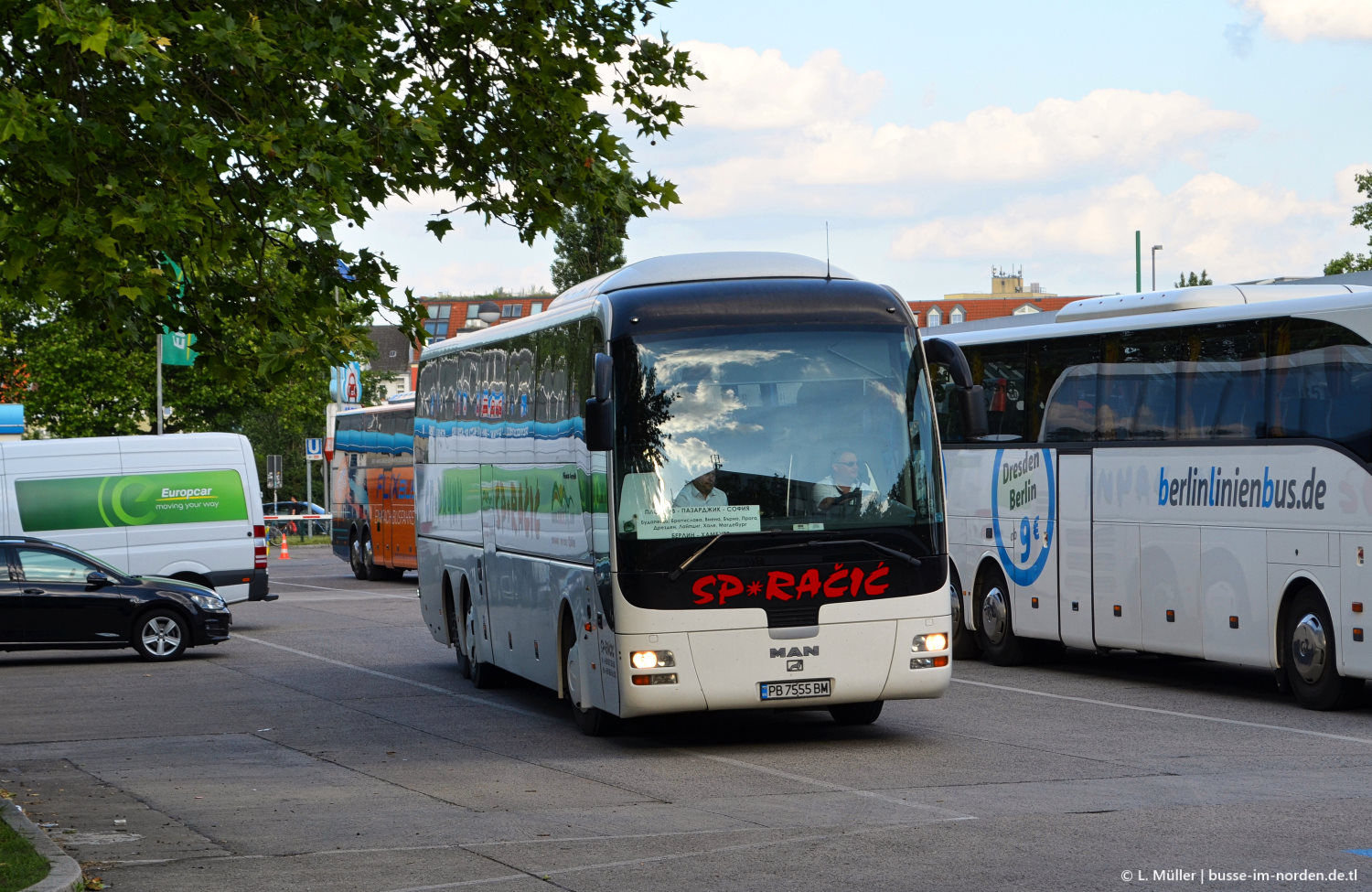 Болгария, MAN R08 Lion's Coach L RHC444 L № PB 7555 BM