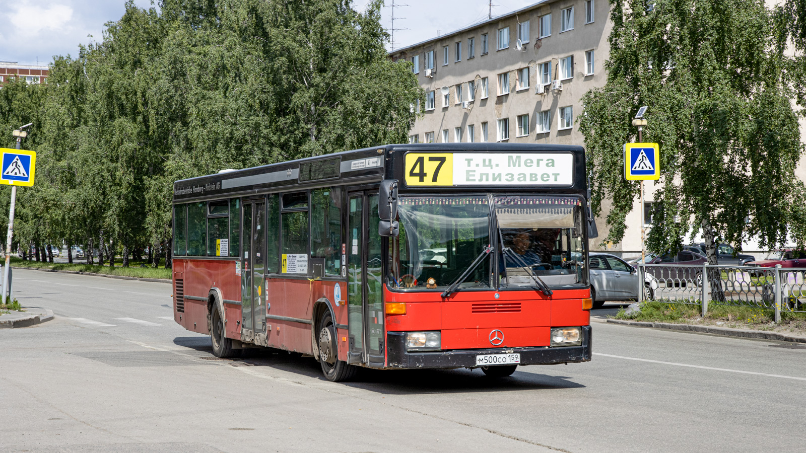 Свердловская область, Mercedes-Benz O405N2 № М 500 СО 159