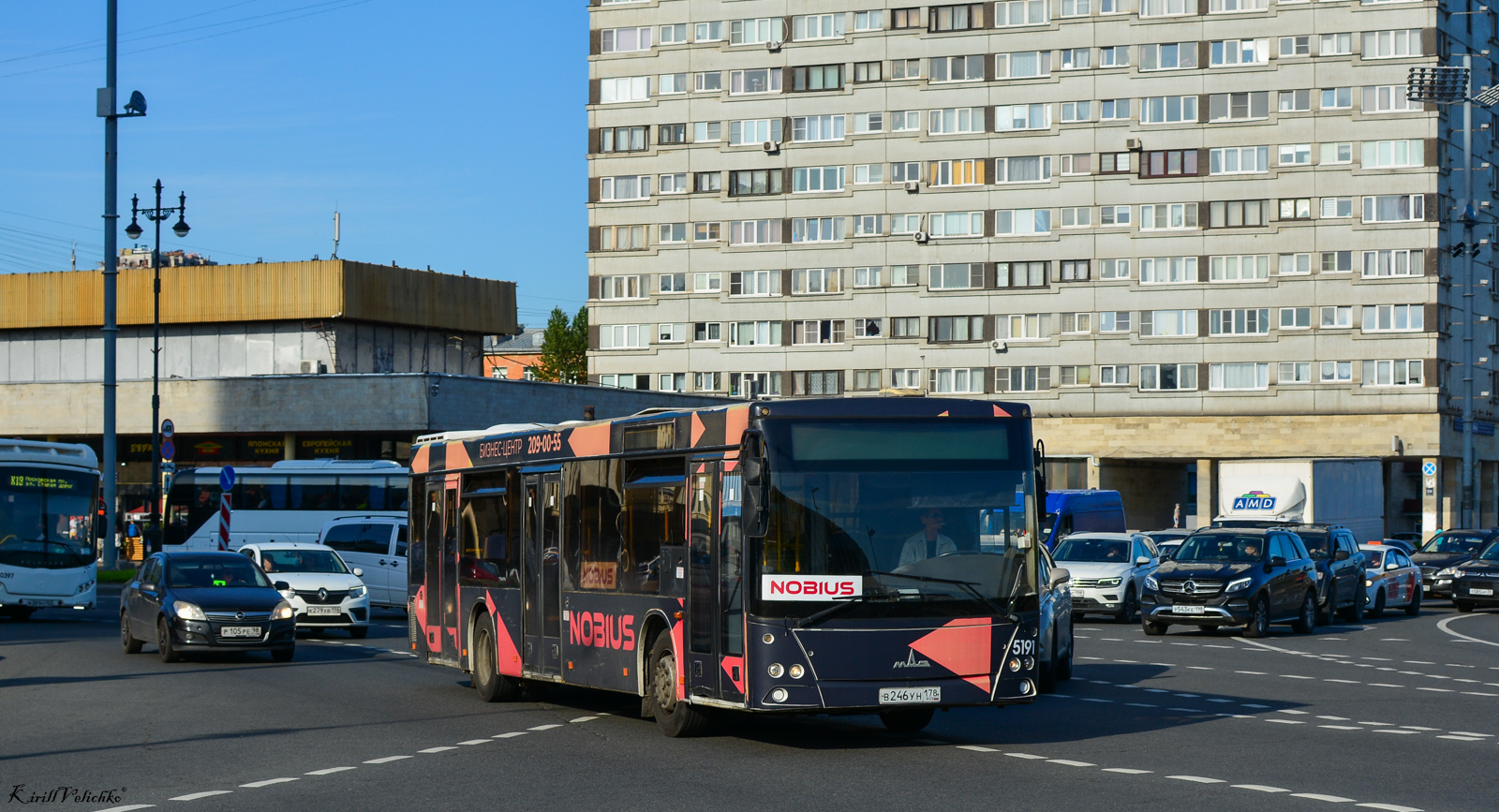 Санкт-Петербург, МАЗ-203.085 № n191