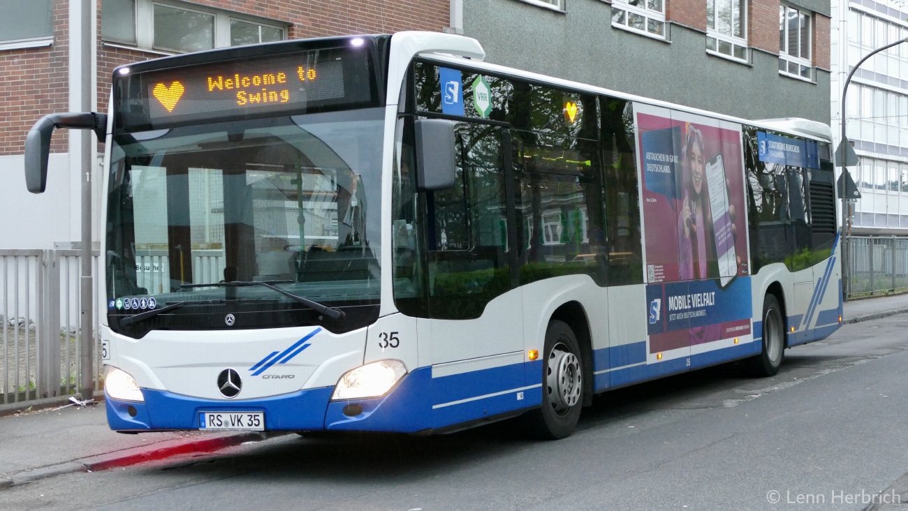 Северный Рейн-Вестфалия, Mercedes-Benz Citaro C2 hybrid № 35