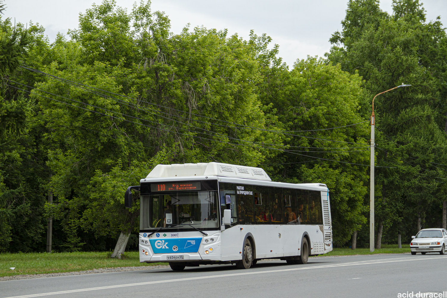 Омская область, ЛиАЗ-5292.67 (CNG) № 1007