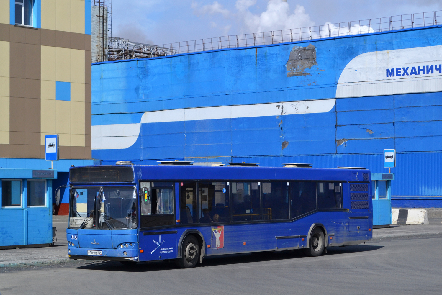 Красноярский край, МАЗ-103.486 № 981