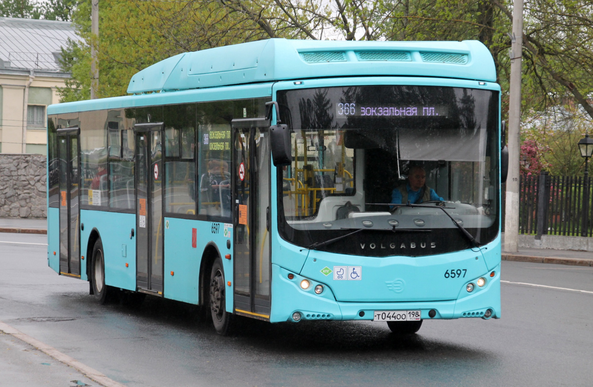 Санкт-Петербург, Volgabus-5270.G4 (CNG) № 6597