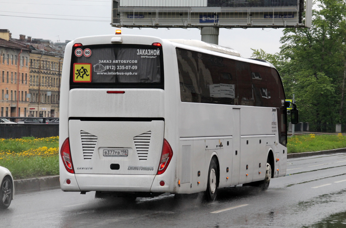 Санкт-Петербург, Zhong Tong LCK6127H ComPass № В 377 РВ 198