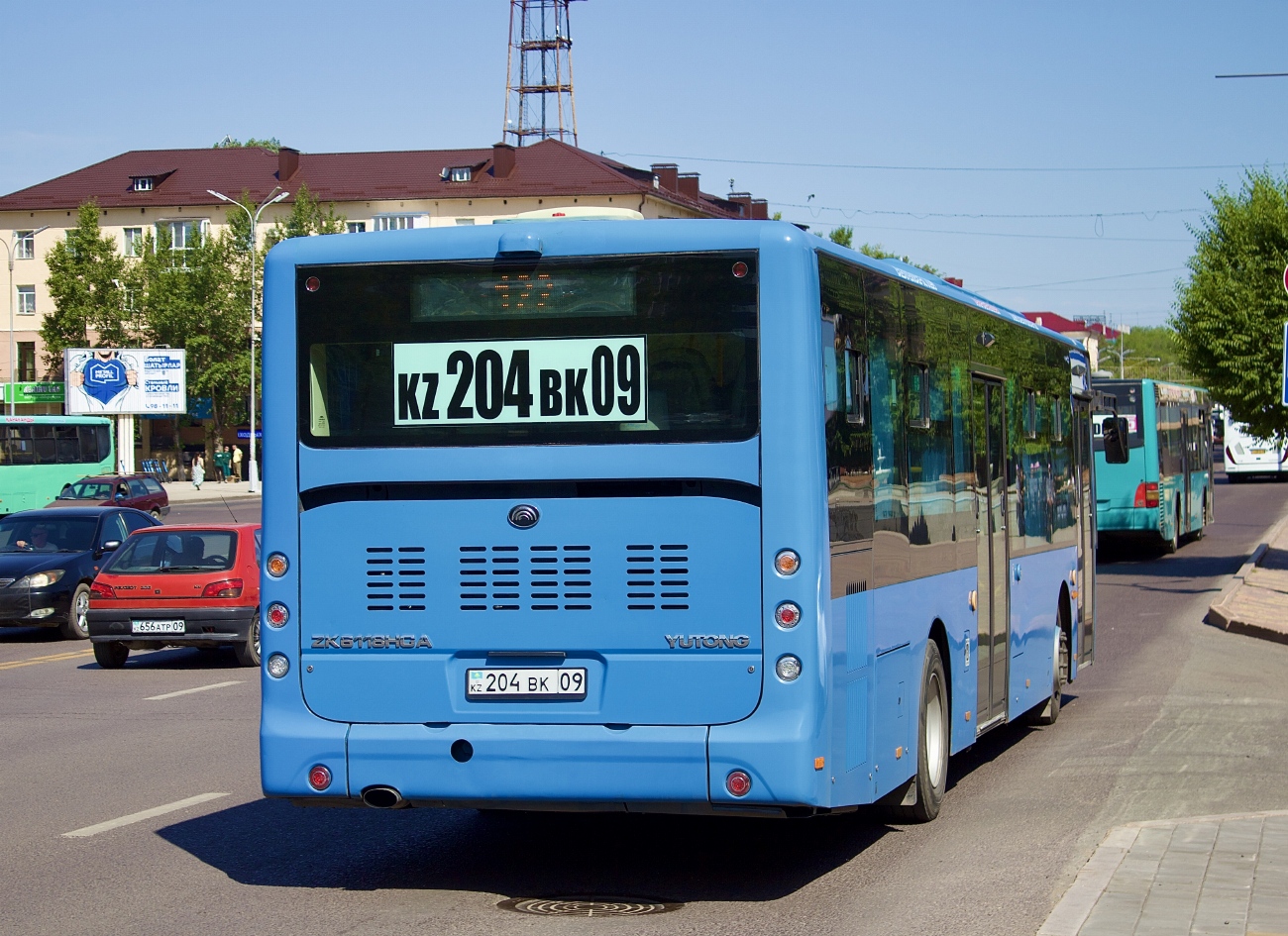 Карагандинская область, Yutong ZK6118HGA (QazTehna) № 204 BK 09