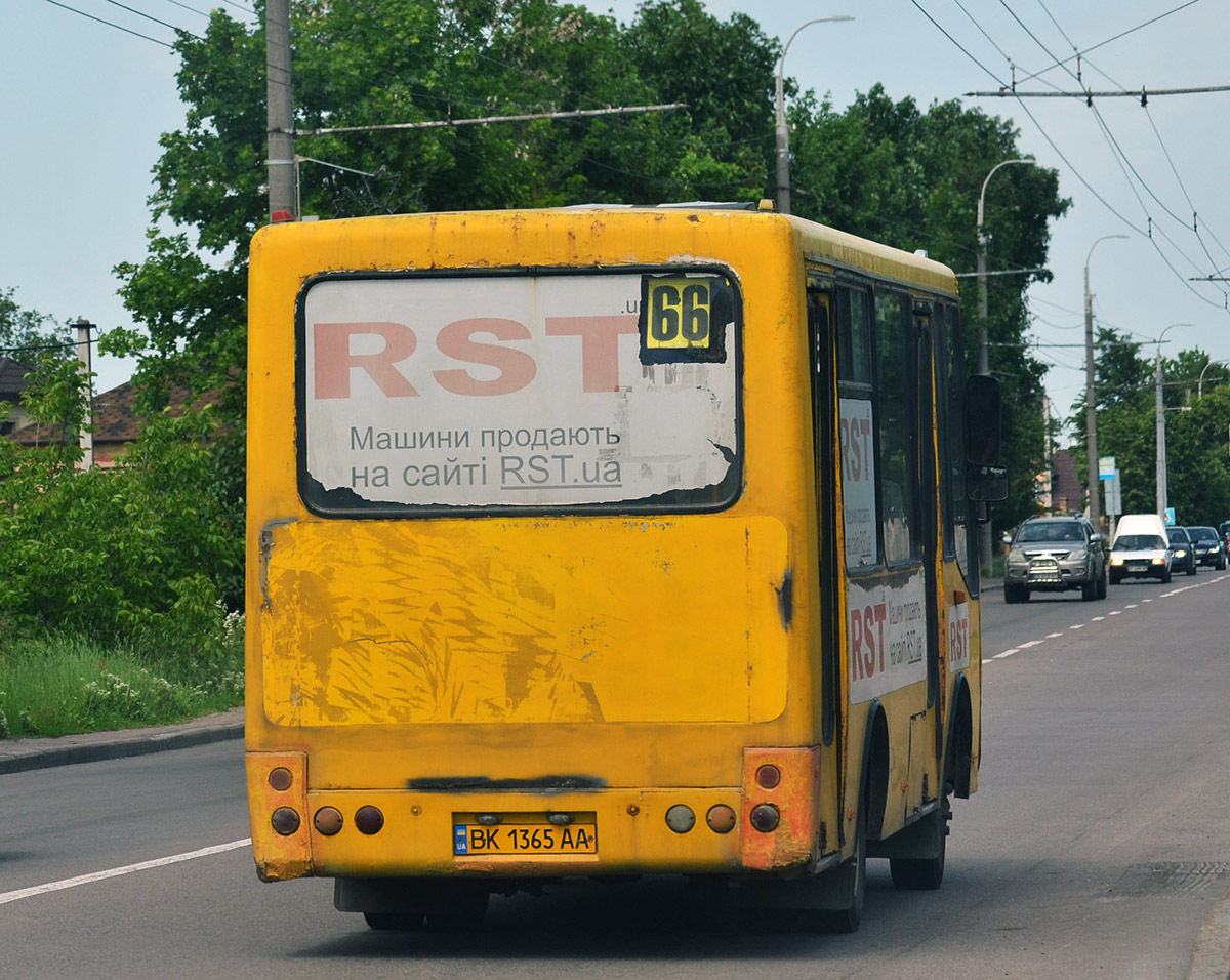 Ровненская область, Богдан А06921 № BK 1365 AA