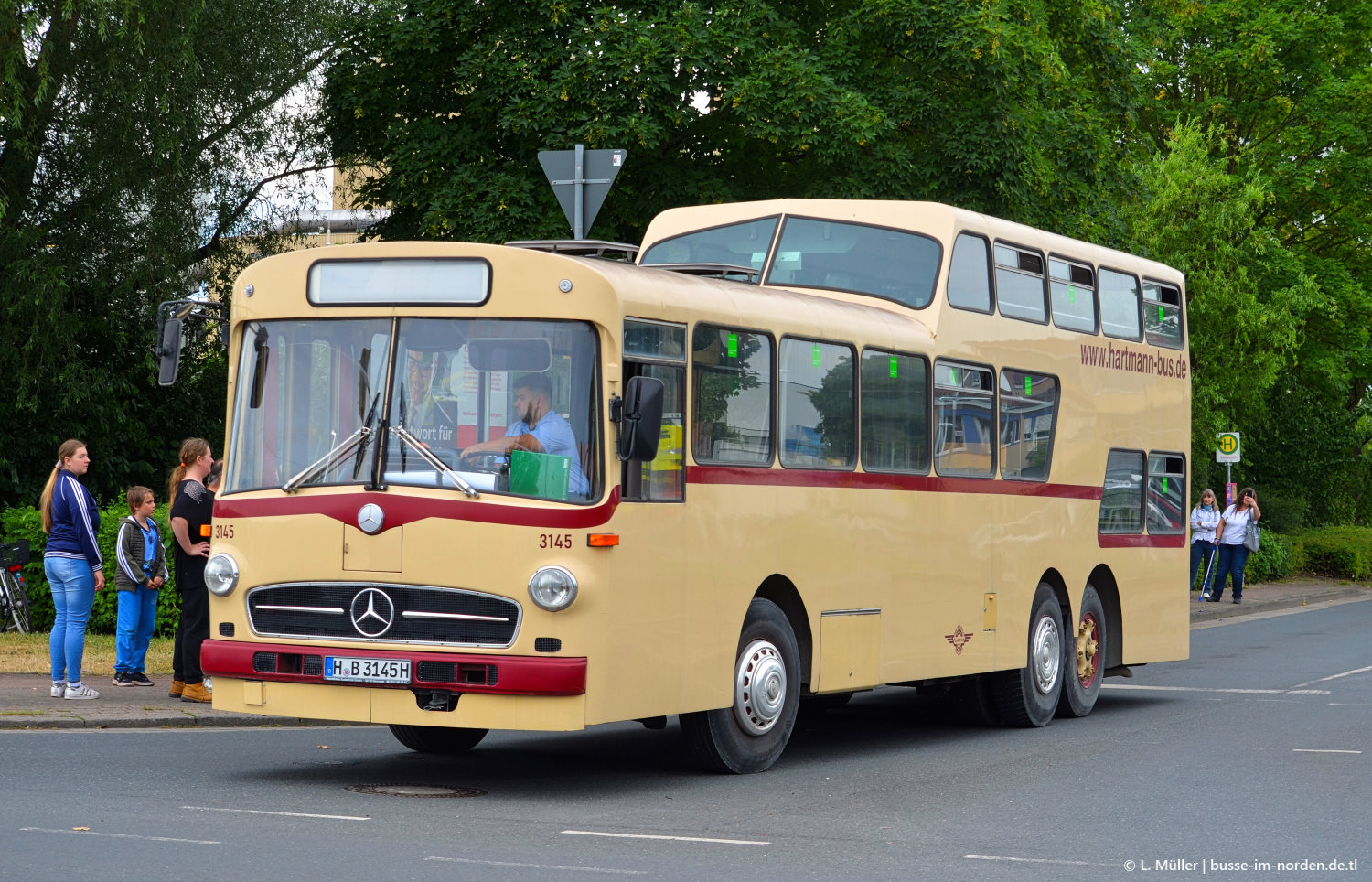 Нижняя Саксония, Ludewig № 3145; Нижняя Саксония — Tag der offenen Tür Öffis Hameln "100 Jahre Busverkehr im Landkreis Hameln-Pyrmont" 06.07.2025