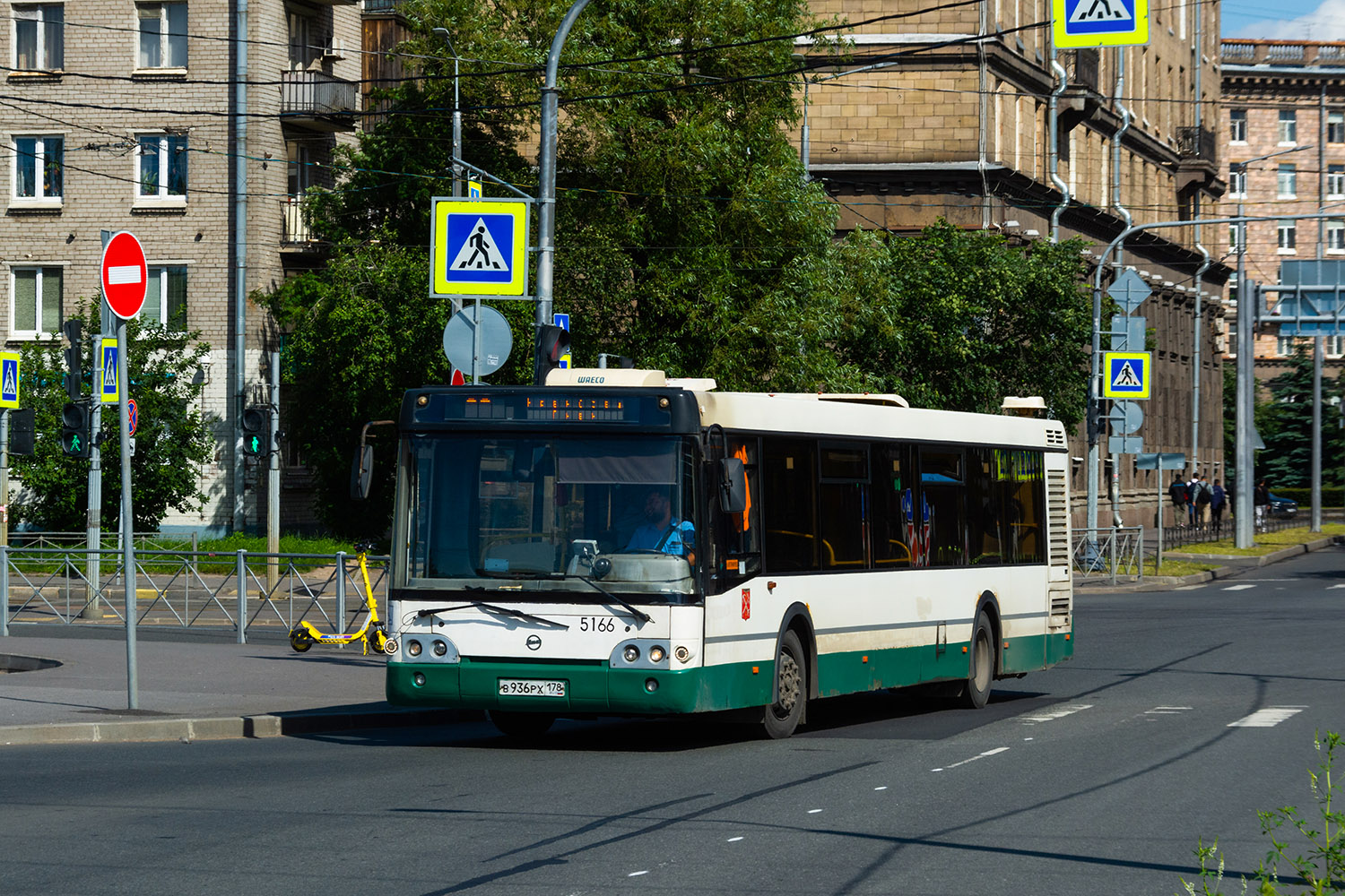 Санкт-Петербург, ЛиАЗ-5292.60 № 5166