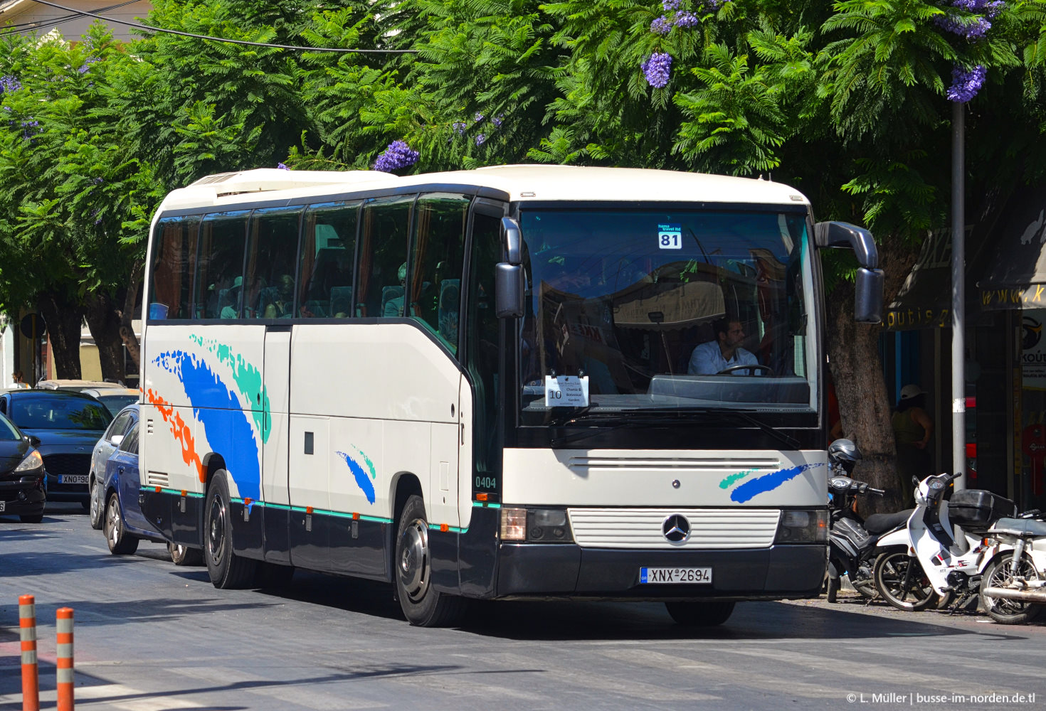 Греция, Mercedes-Benz O404-15RHD № 81