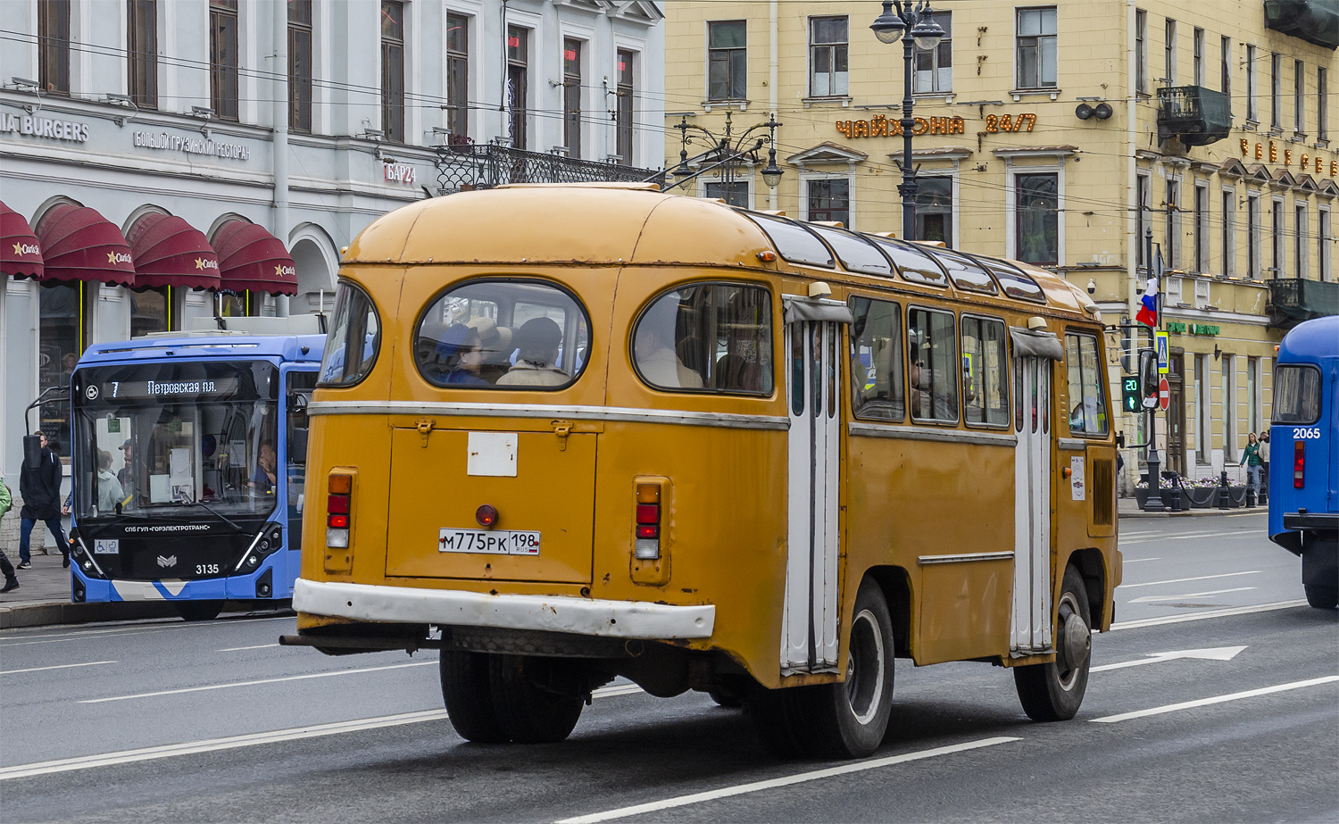 Санкт-Петербург, ПАЗ-672М № М 775 РК 198; Санкт-Петербург — VI Международный транспортный фестиваль "ТранспортФест-2025"