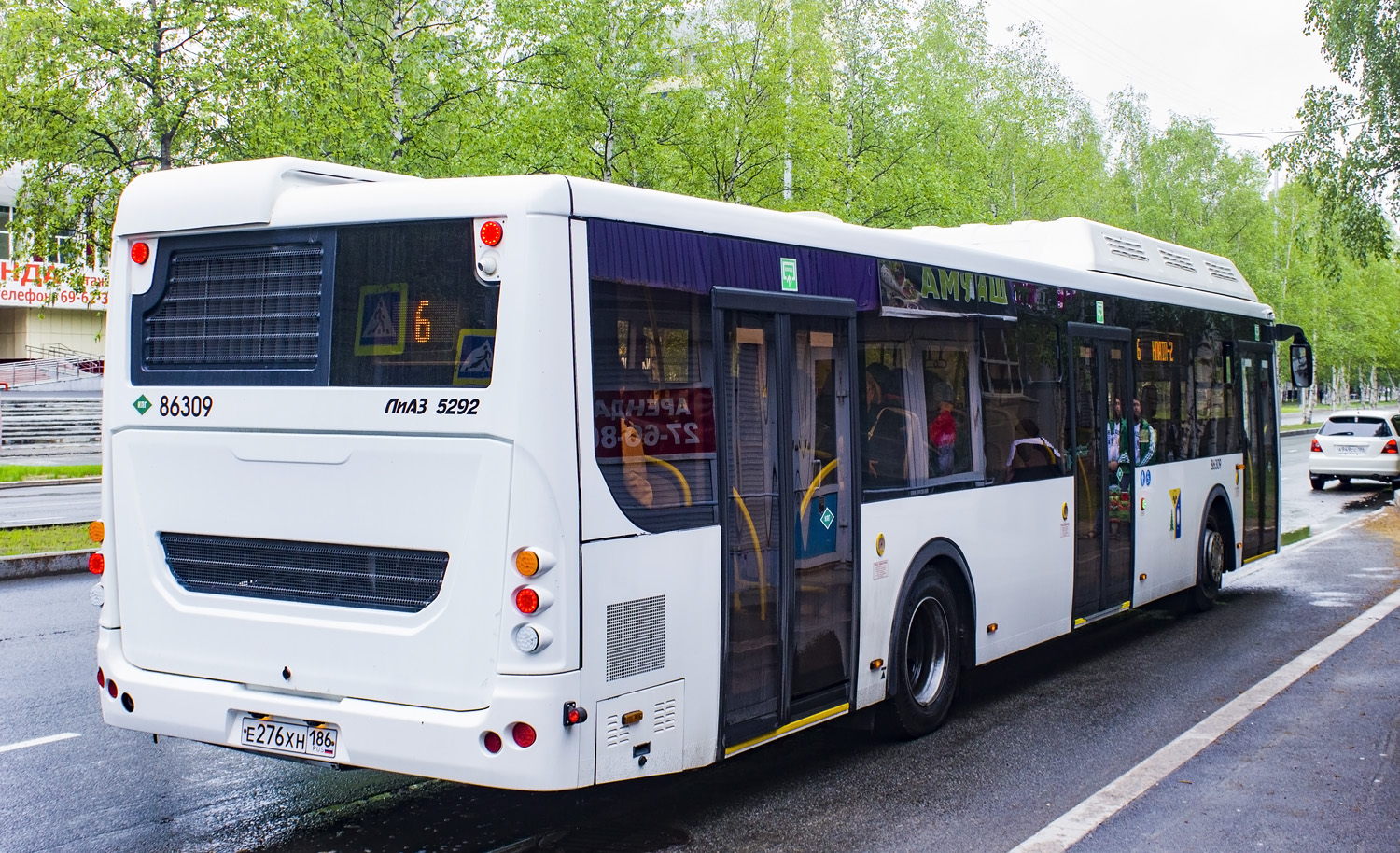Ханты-Мансийский АО, ЛиАЗ-5292.67 (CNG) № 86309