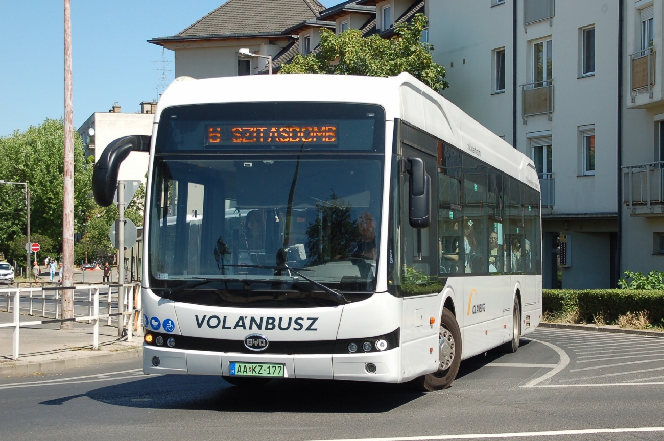 Maďarsko, BYD K9UD č. AA KZ-177