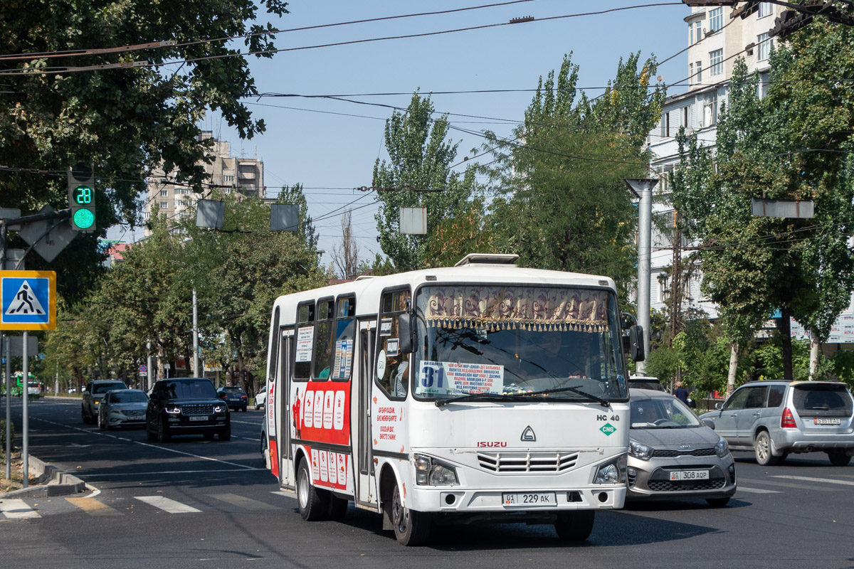 Кыргызстан, SAZ HC40 № 01 229 AK