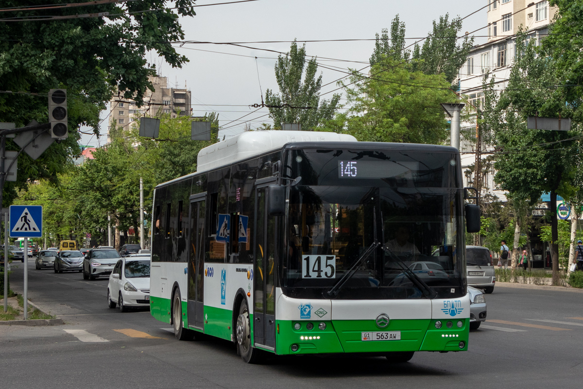 Кыргызстан, Golden Dragon XML6105CN № 01 563 AW