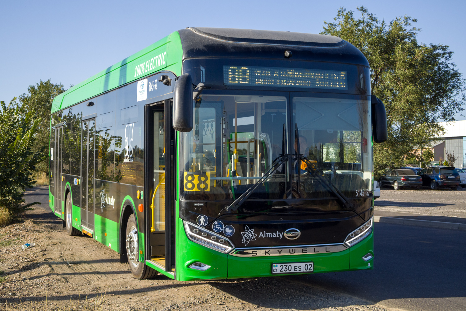 Алматы, Skywell NJL6128BEV (СемАЗ) № 5145-S2