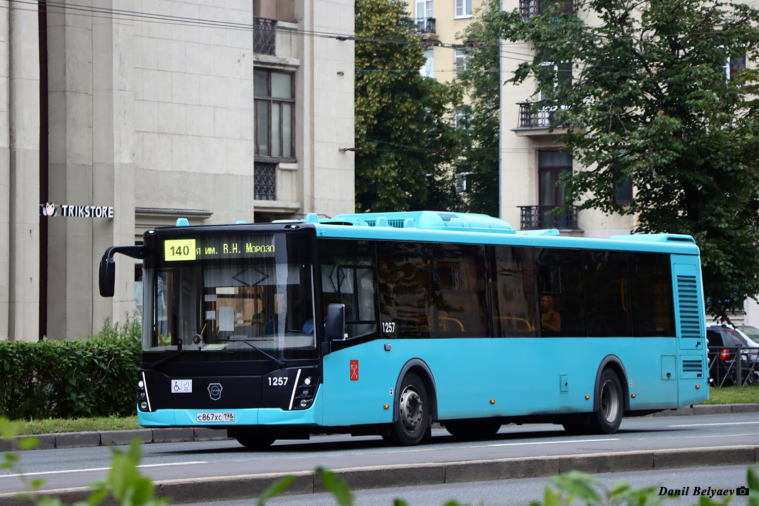 Санкт-Петербург, ЛиАЗ-5292.65 № 1257