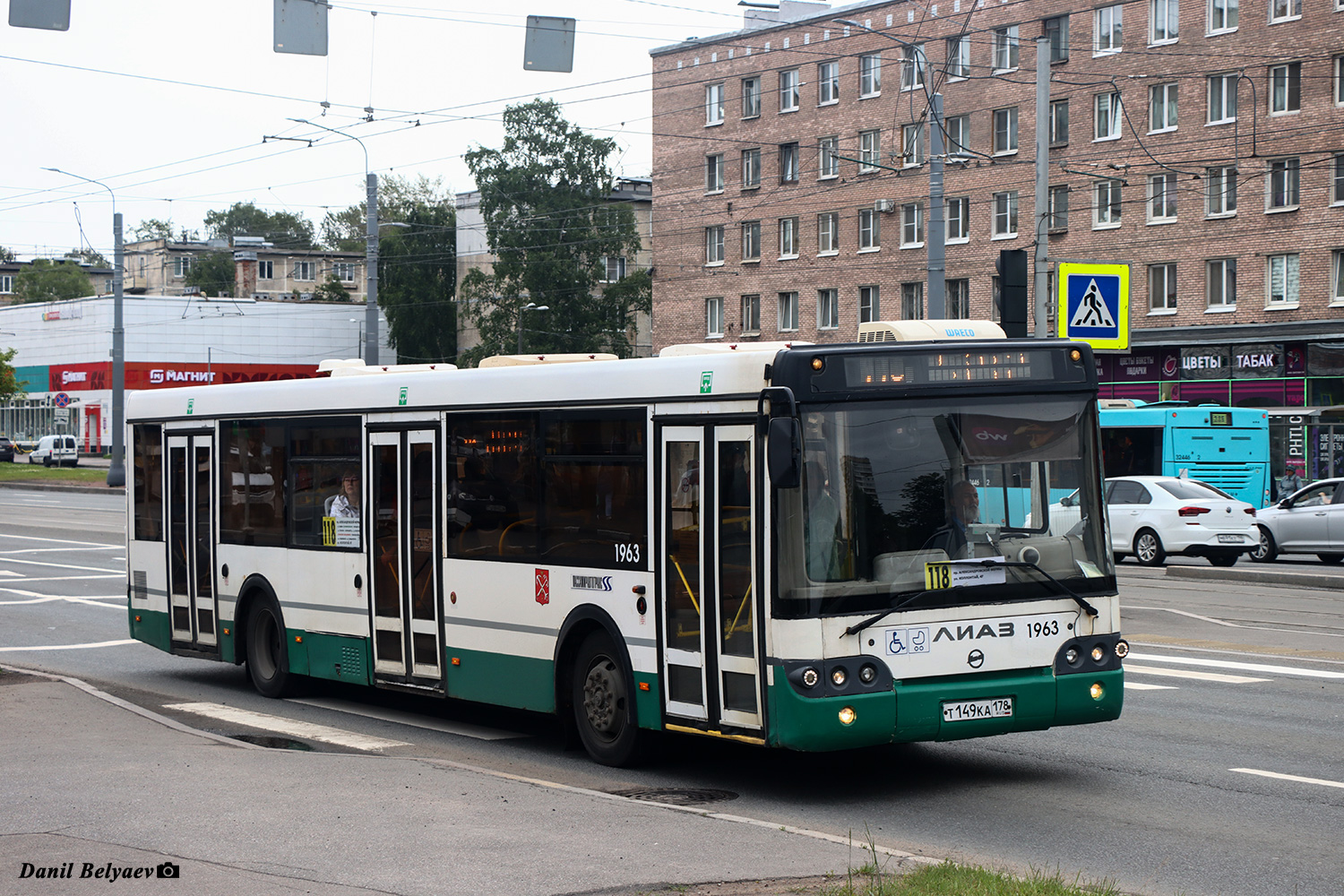 Санкт-Петербург, ЛиАЗ-5292.60 № 1963