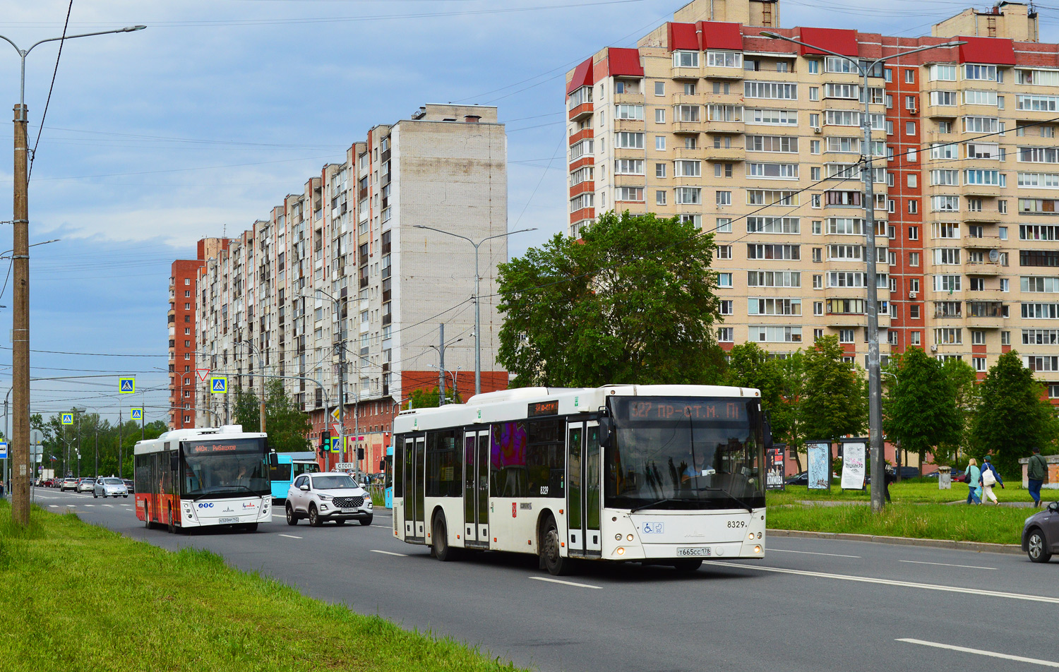 Санкт-Петербург, МАЗ-203.085 № 8329