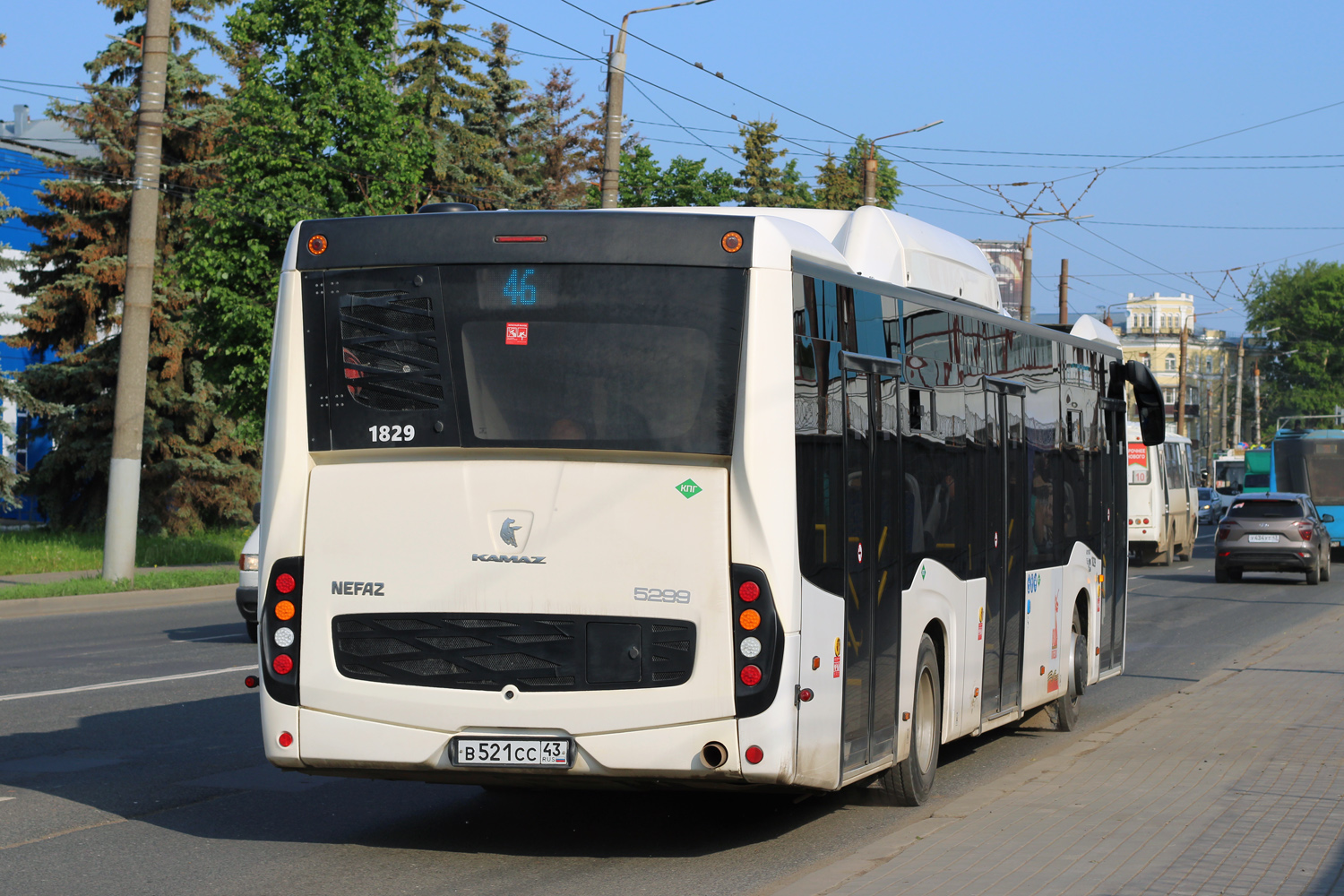 Кировская область, НефАЗ-5299-40-57 (CNG) № х829