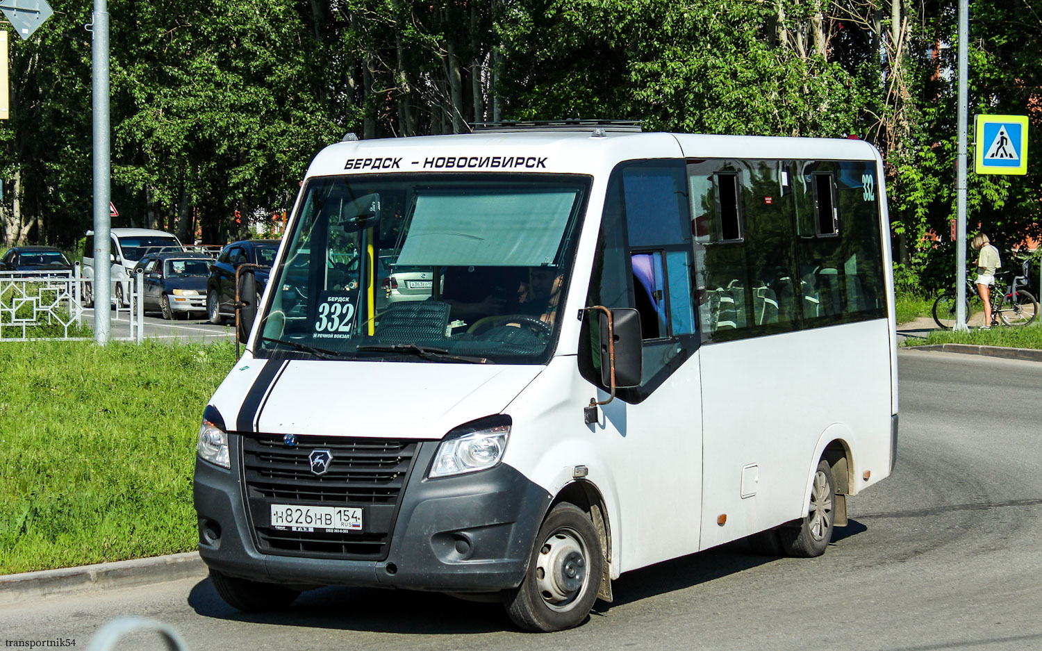Новасібірская вобласць, ГАЗ-A63R45 Next № Н 826 НВ 154