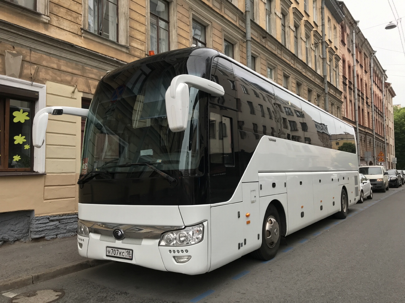 Удмуртия, Yutong ZK6122H9 № Н 707 КС 18 Удмуртия, Yutong ZK6122H9 № Н 707 КС 18