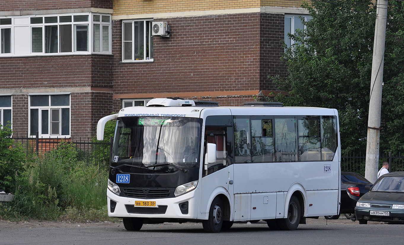 Омская область, ПАЗ-320435-04 "Vector Next" № 1218