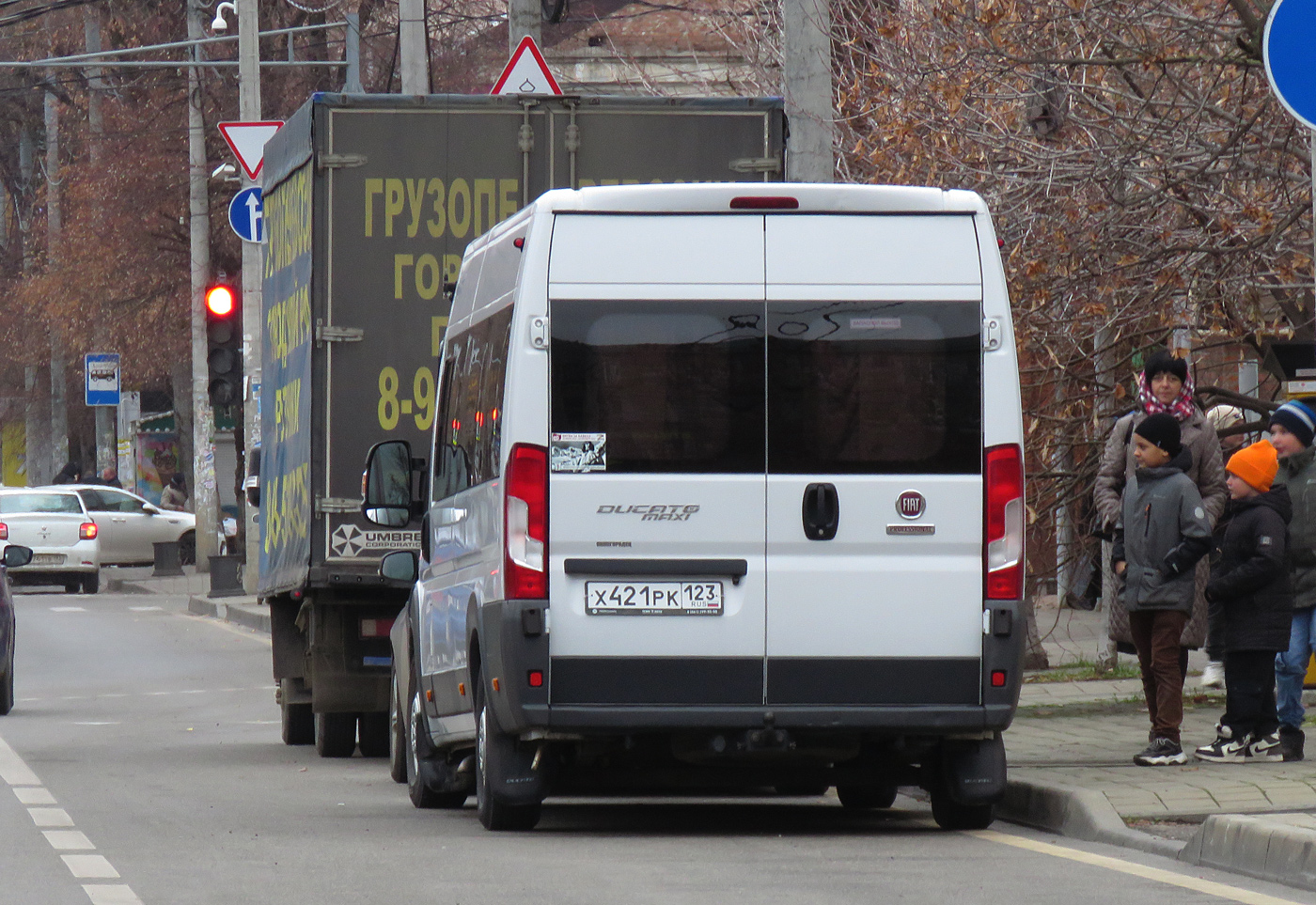 Краснодарский край, Нижегородец-FST523 (FIAT Ducato) № Х 421 РК 123