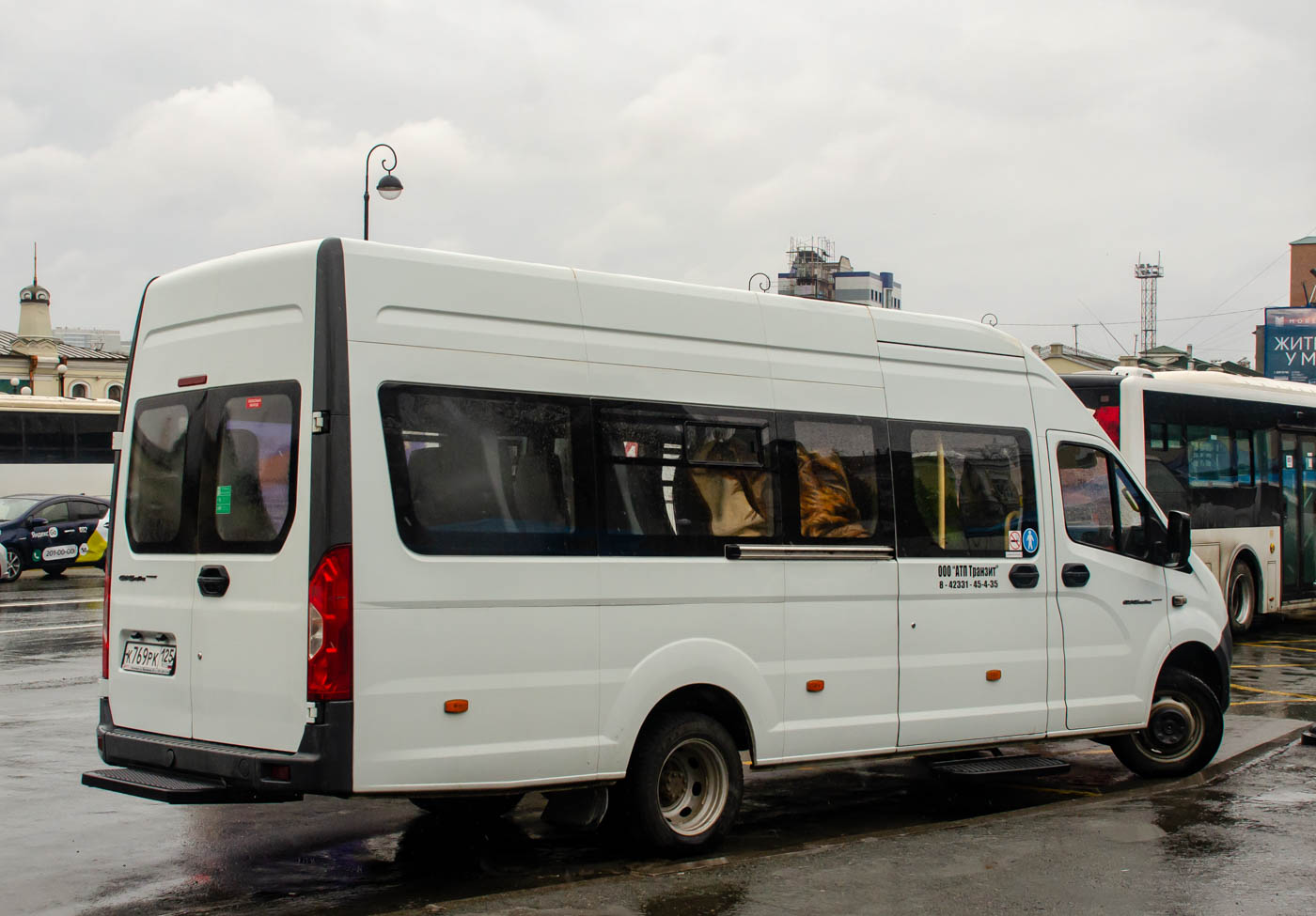 Приморский край, ГАЗ-A65R52 Next № К 769 РК 125