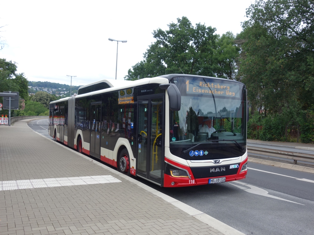 Гессен, MAN 18C Lion's City 18 G NG320 EfficientHybrid № 116 Гессен, MAN 18C Lion's City 18 G NG320 EfficientHybrid № 116