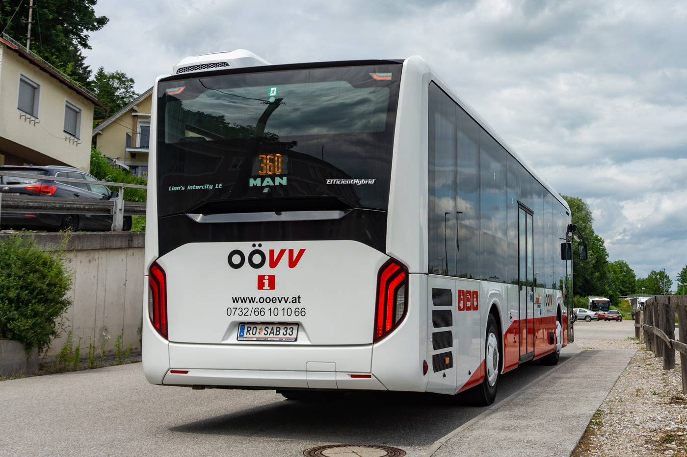 Австрия, MAN 42C Lion's Intercity LE 12 LEÜ360 EfficientHybrid № RO SAB 33