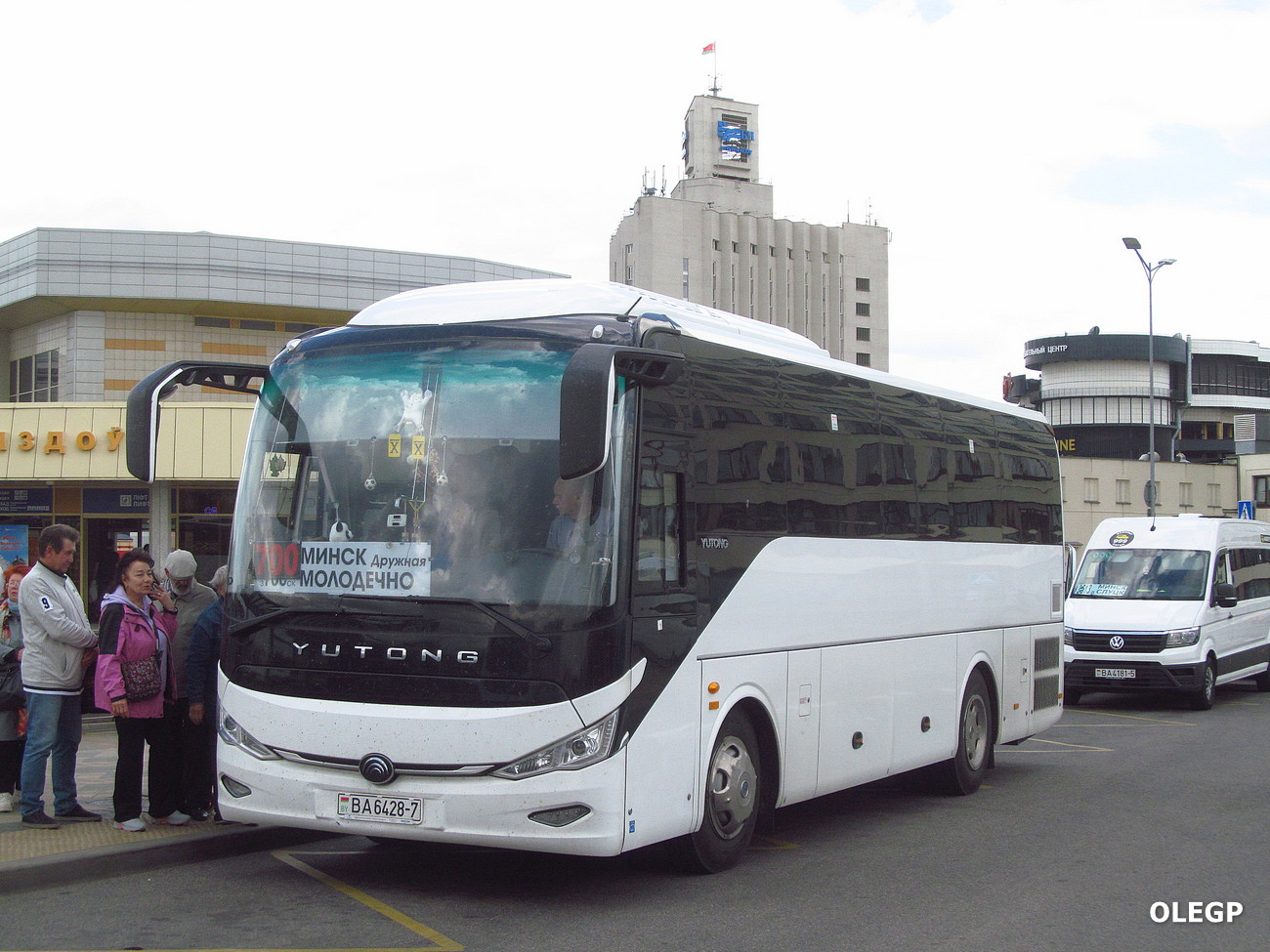 Минск, Yutong C9 (ZK6947H) № ВА 6428-7 Минск, Yutong C9 (ZK6947H) № ВА 6428-7