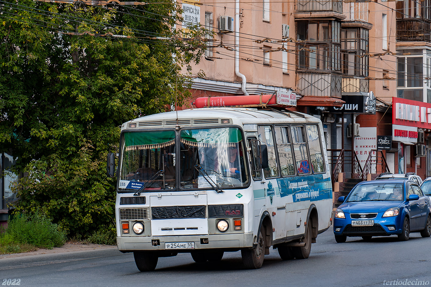 Омская область, ПАЗ-32053 № 231