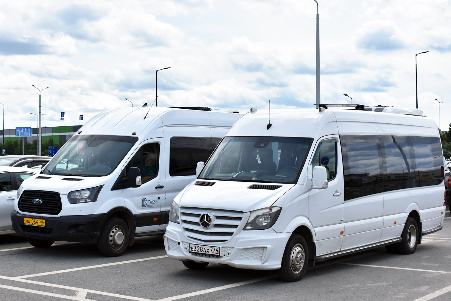 Челябинская область, Mercedes-Benz Sprinter W906 519CDI № В 328 АХ 774