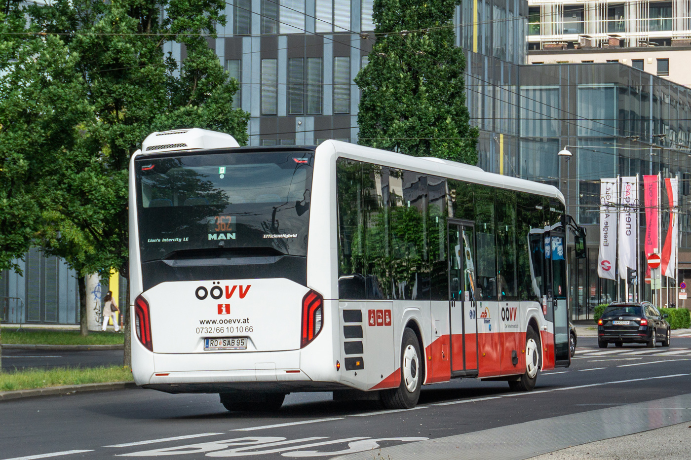 Австрия, MAN 42C Lion's Intercity LE 12 LEÜ360 EfficientHybrid № RO SAB 95