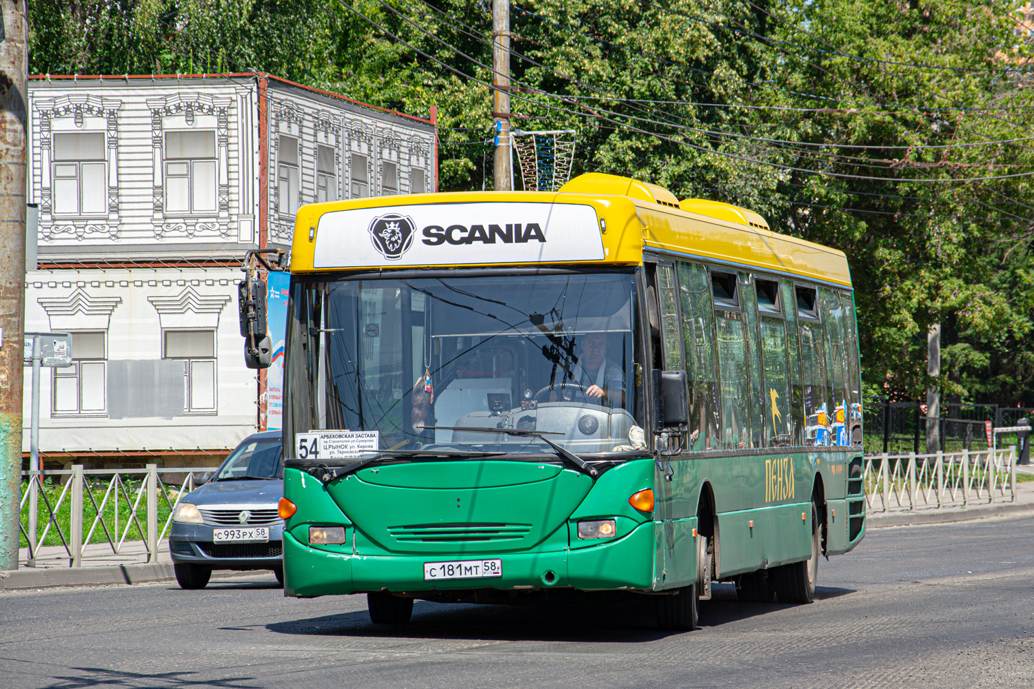 Пензенская область, Scania OmniLink I (Скания-Питер) № С 181 МТ 58 Пензенская область, Scania OmniLink I (Скания-Питер) № С 181 МТ 58