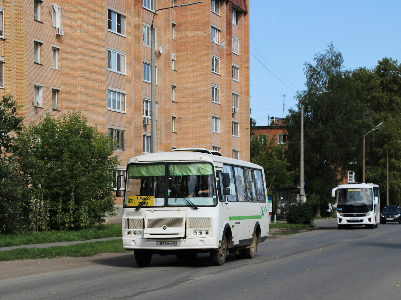 Удмуртия, ПАЗ-32054 № Р 823 МУ 18
