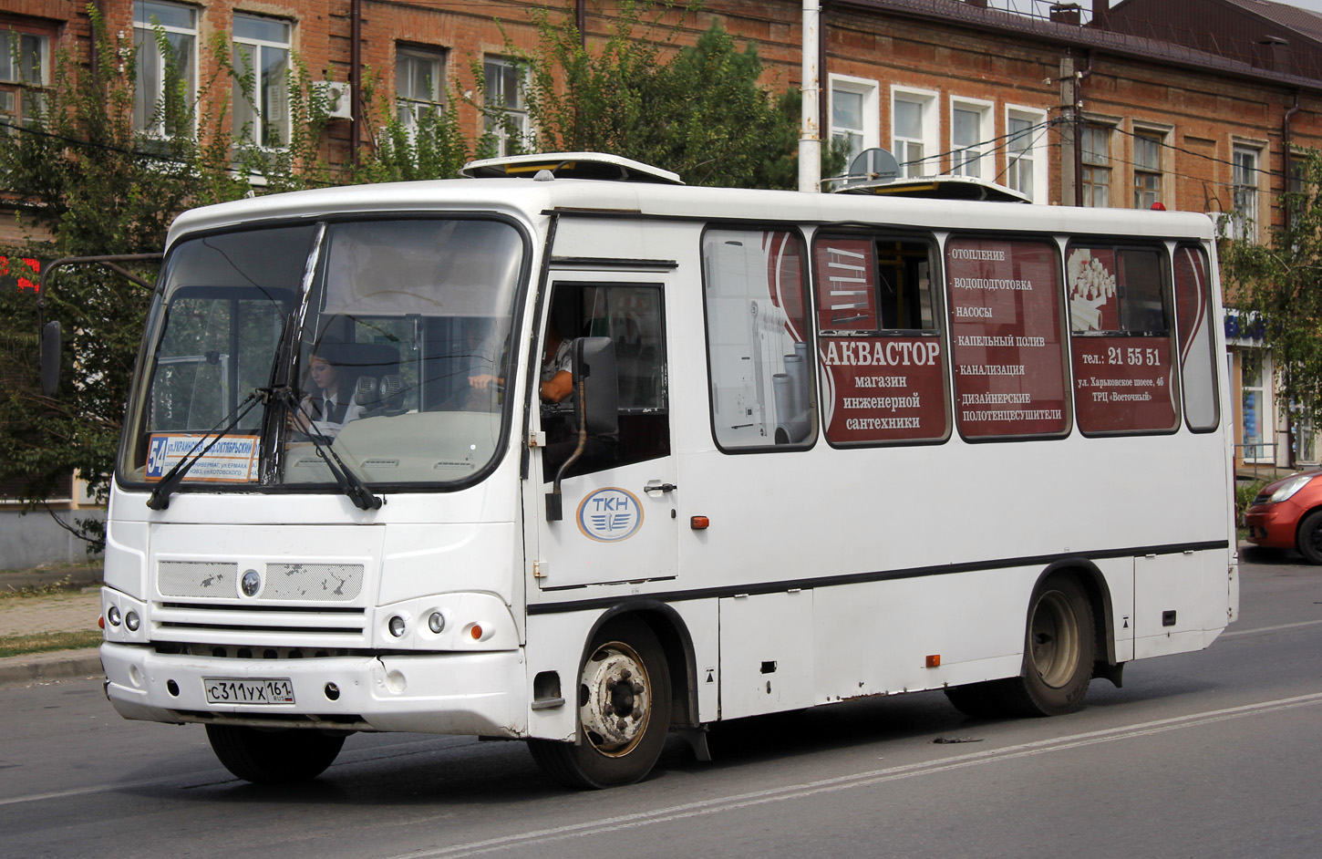 Ростовская область, ПАЗ-320302-11 № С 311 УХ 161